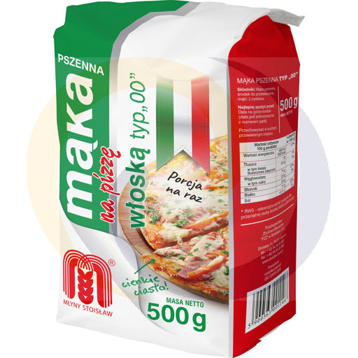 Пшеничная мука типа 00 для пицы 500г/18шт Stoisław