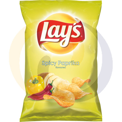 Чипсы Lays со вкусом острого перца паприки 130 г Frito Lay