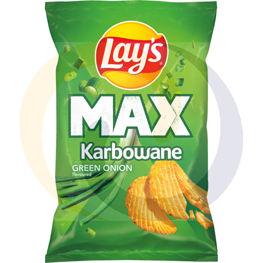 Lay’s geribbelde chips lente-ui 120g