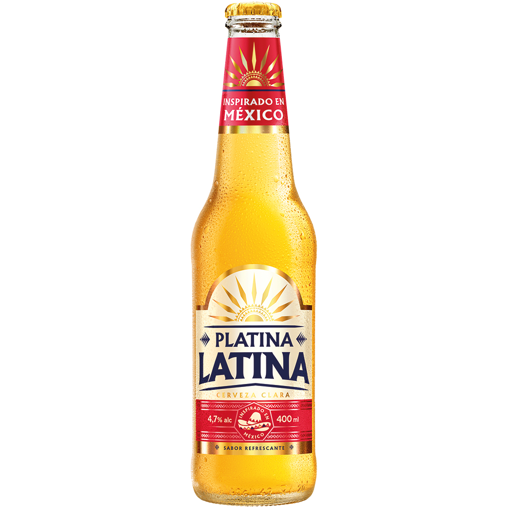 Светлое пиво "Platina Latina", 4,7% алк.
