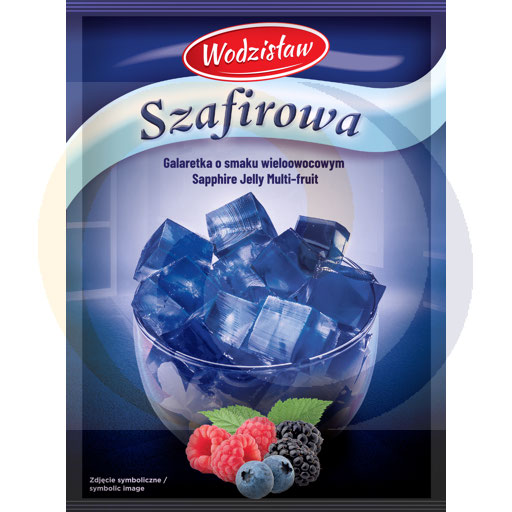 Многофруктовое сапфировое желе 71г/20шт Водзислав