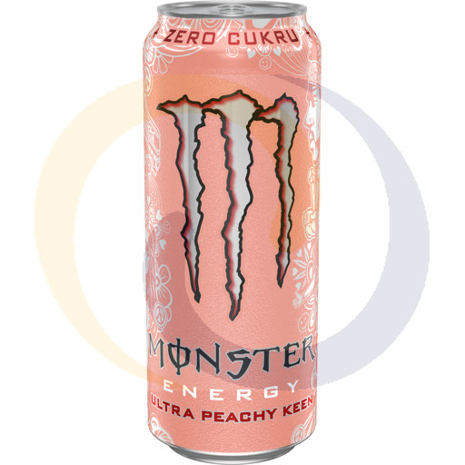 Monster Ultra Peachy Keen energiedrank 0,5l