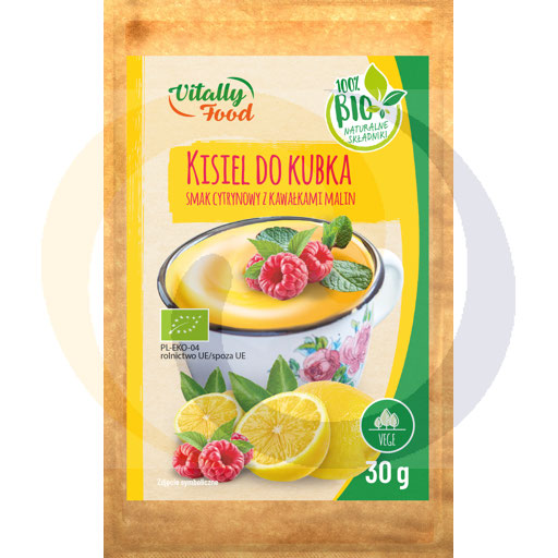 БИО лимонное желе с малиной 30г/20шт Wodzisław