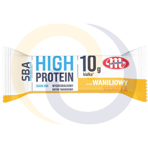 Протеиновый батончик творожный ванильный белый 40г/20шт Млек