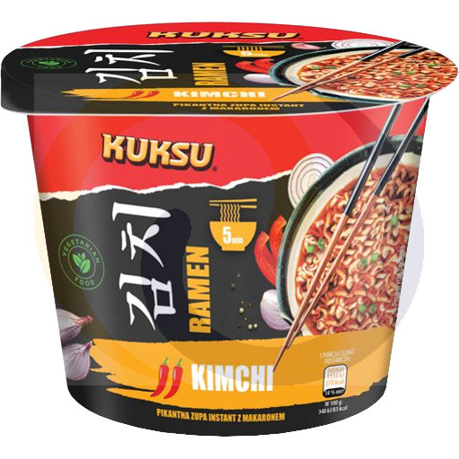Soep met kuksu kimchi noedels 64g