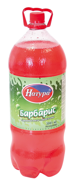 Verfrissingsdrank met koolzuur en zoetstoffen (berberis smaak) "Barbaris"