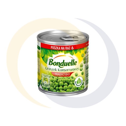 Бондуэль Традиционные Консервированные Горохи 200 г