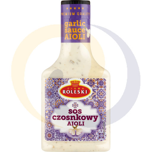 Roleski knoflooksaus 300g