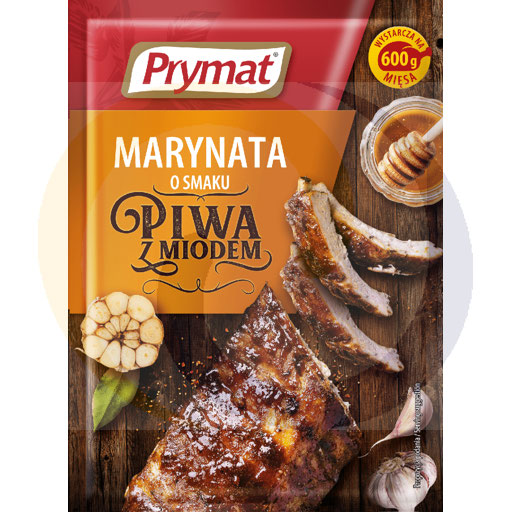 Prymat Bier Smaak Marinade met Honing 20g
