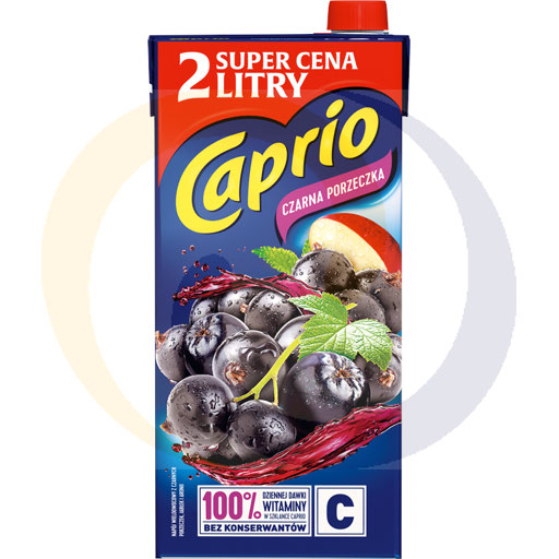 Картонный напиток из черной смородины Caprio 2,0 л E Caprio