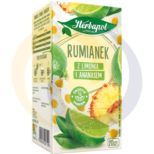 Herbapol Zielnik Polski thee kamille, limoen en ananas 30g