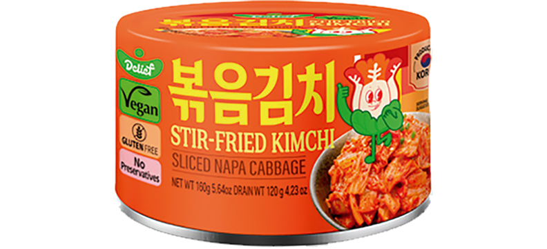 DELIEF Stir-Fried Kimchi Can 24x160g