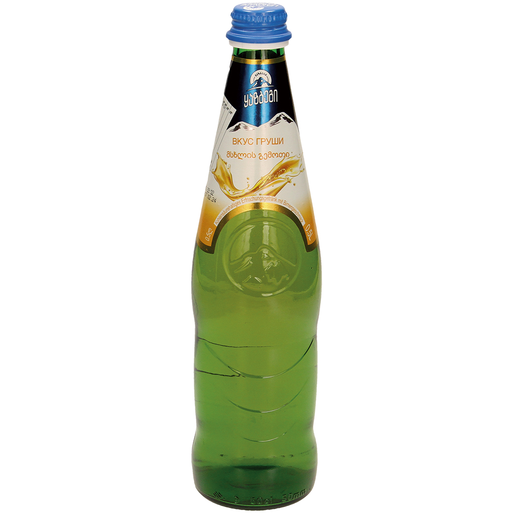 Газированный напиток со вкусом груши