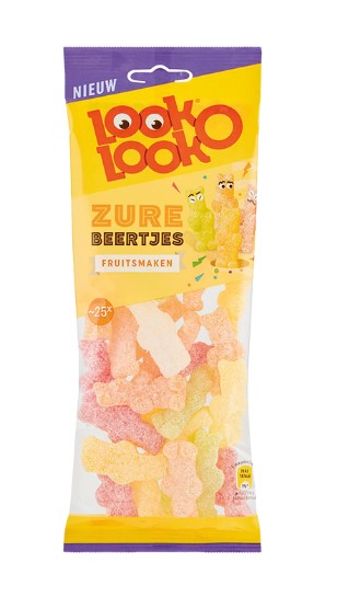 LOOK-O-LOOK Zure Beertjes 10x135g