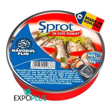 NAVODUL PLIN SPROT IN SOS TOMAT (16X160G)