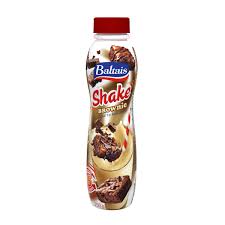 Baltais milkshake brownie 250ml