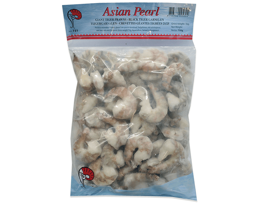 Black Tiger Garnalen