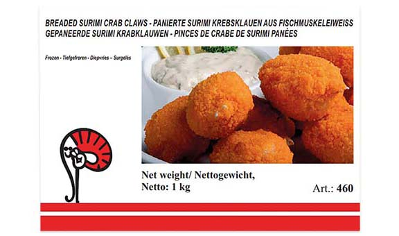 Surimi Krab Klauwen