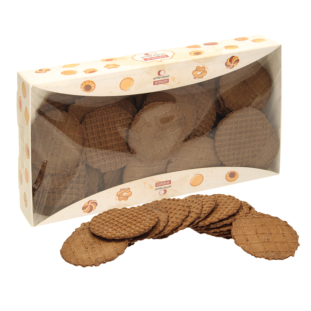 Wafels met chocoladesmaak