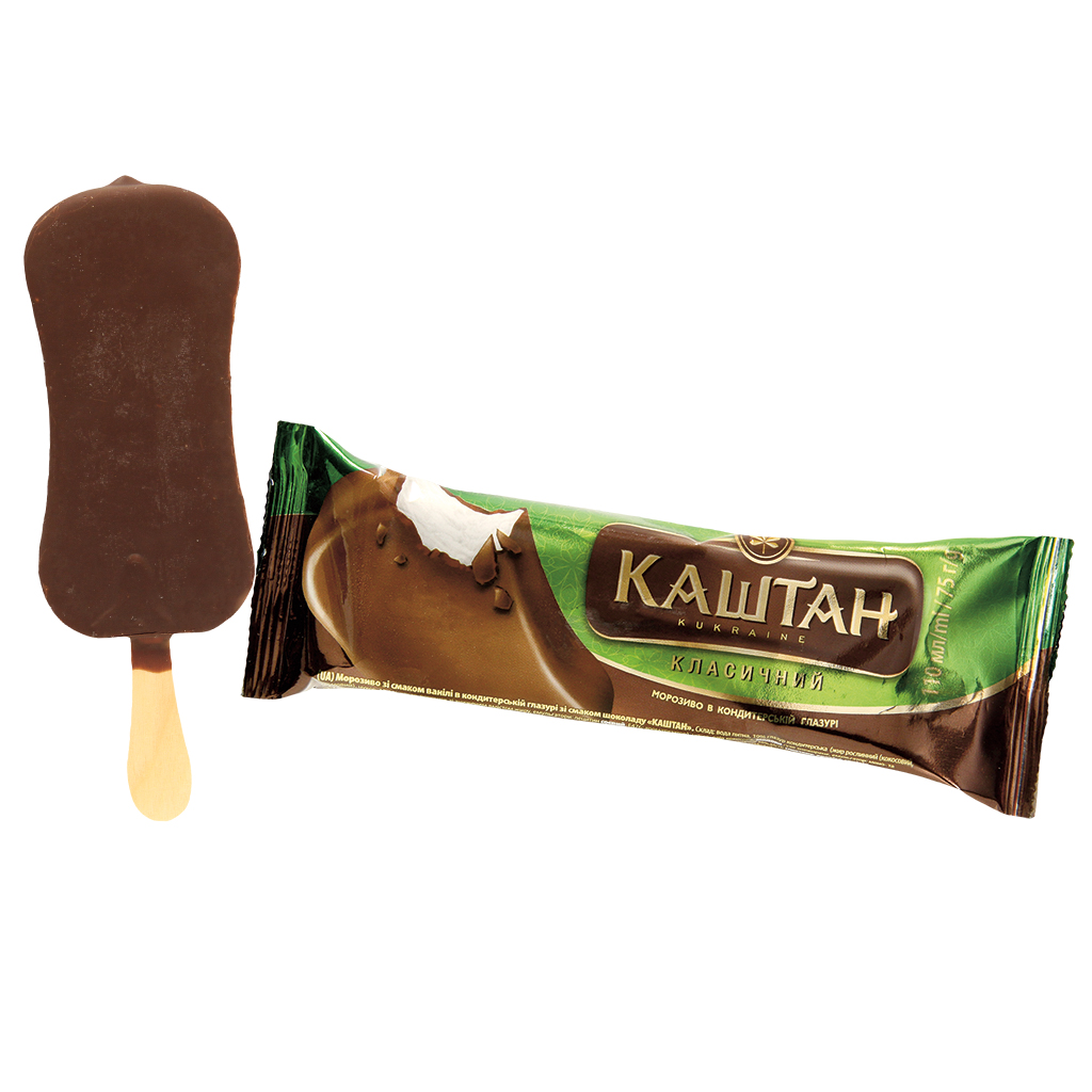 Kasjtan Klassiek vanille-ijs in cacaoglazuur