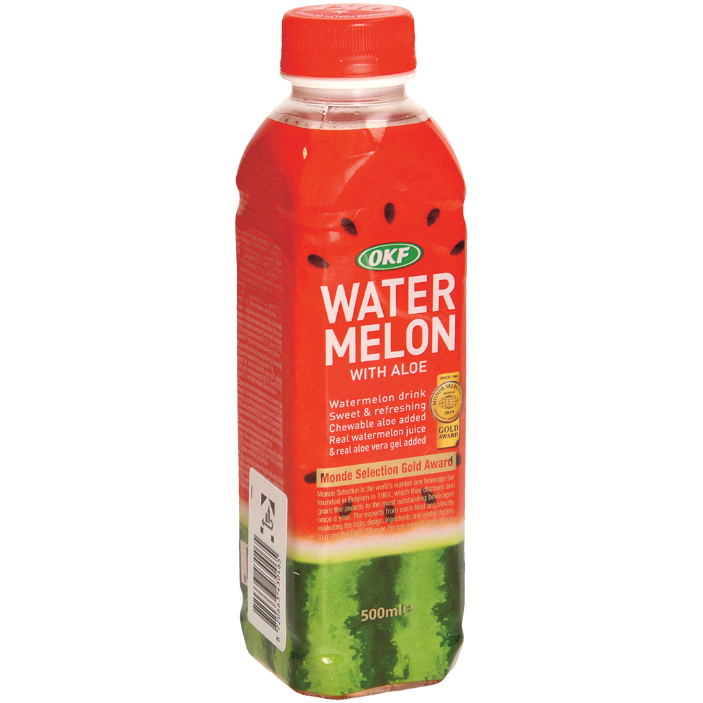 Watermeloendrank met Aloe Vera