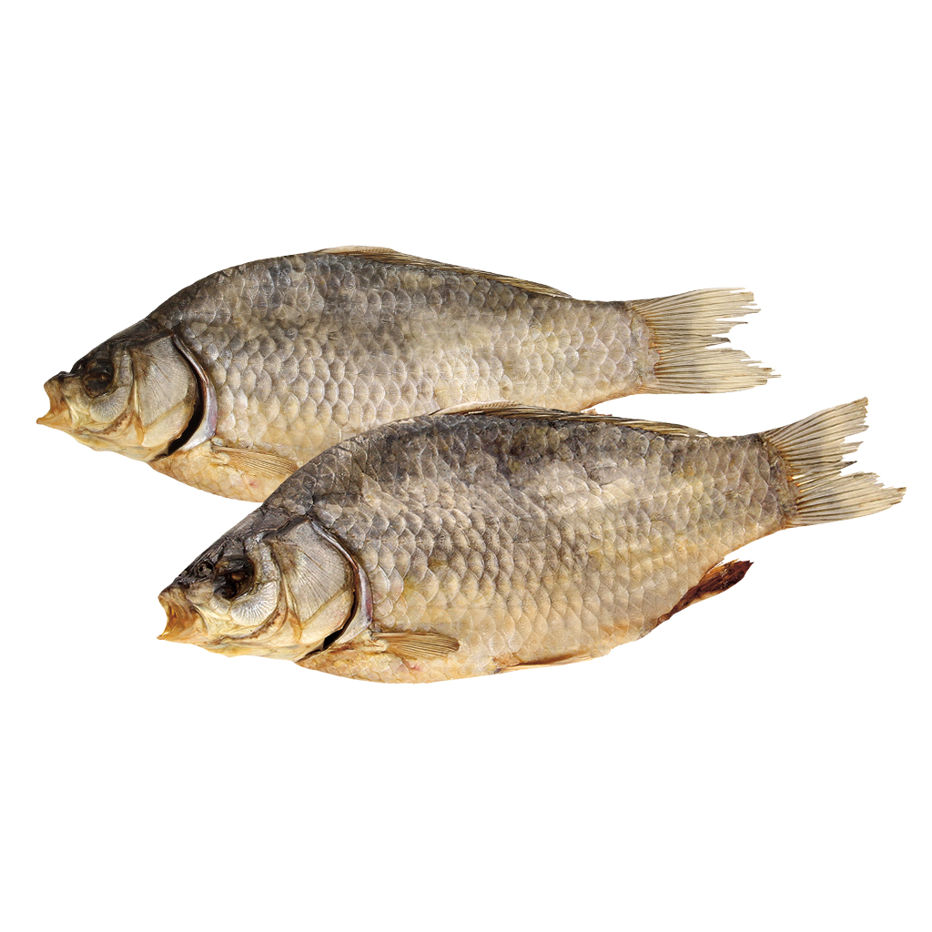 Карп сушеный и не потрошеный