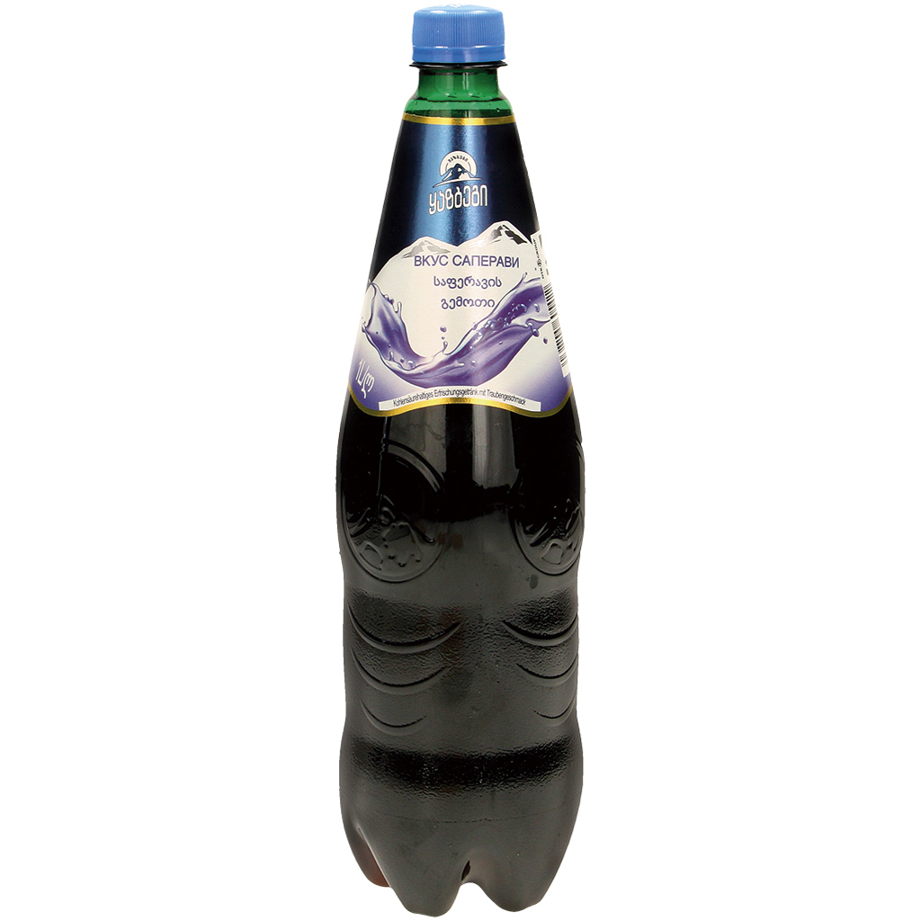 Koolzuurhoudende verfrissingsdrank met druiven-smaak.