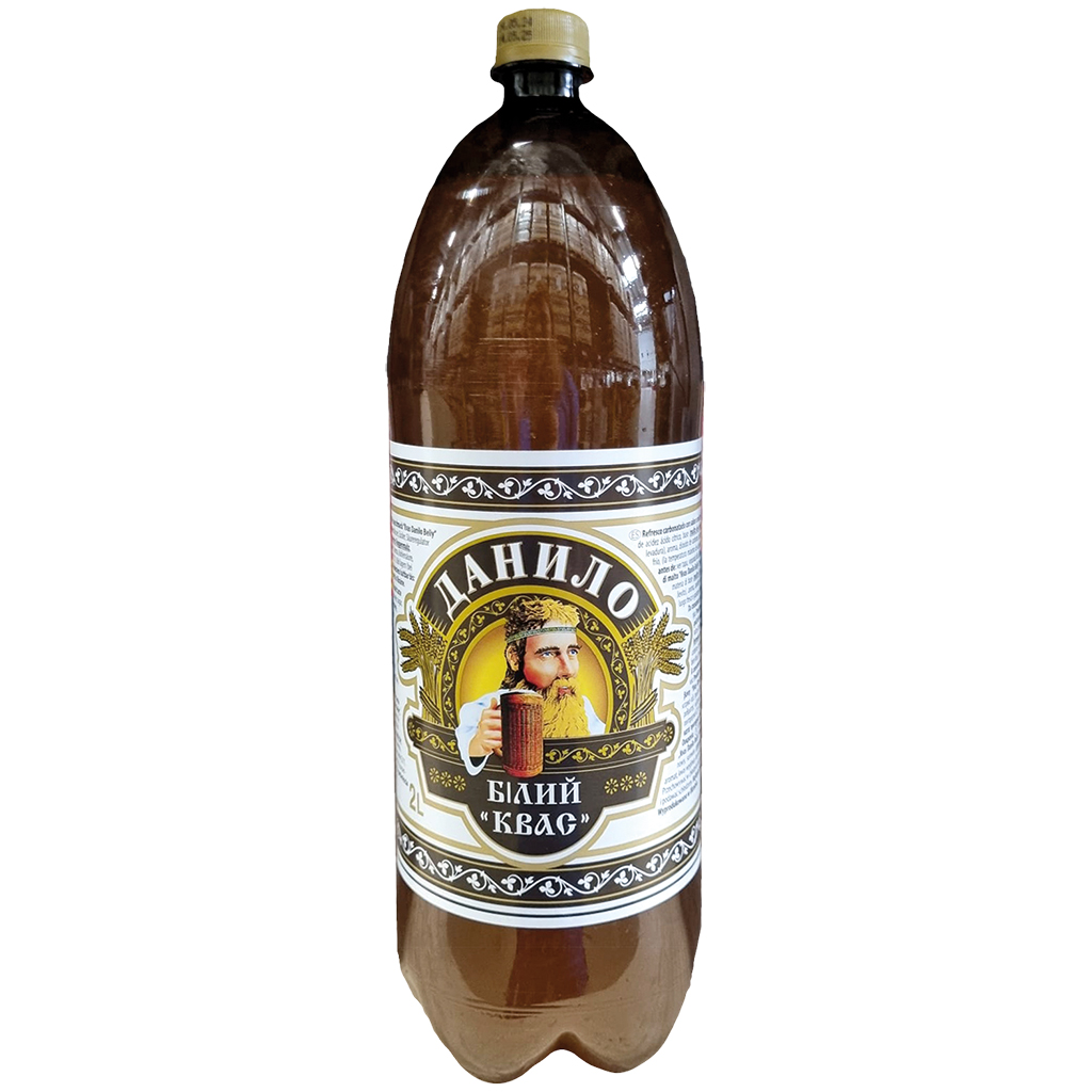 Verfrissend drankje met mout smaak "Kvas Danilo Beliy"