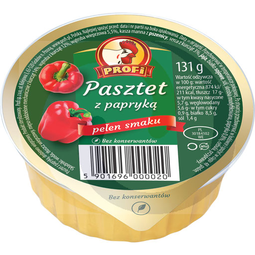 Профи Пате с перцем 131 г