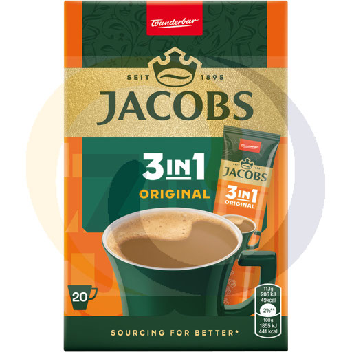 Koffie 3in1 Jacobs 12,6/20st/6dozen Jacobs