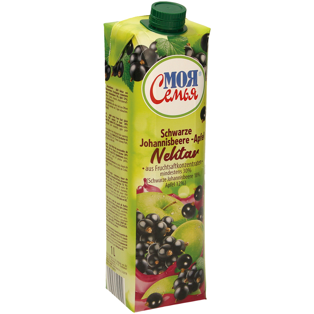 Moja Semja Zwarte bes - Appel nectar uit fruitsapconcentraat