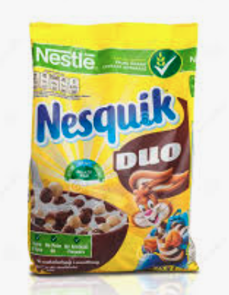 Nestlé Nesquik Mix Chocoladesmaak Ontbijtgranen 225 g