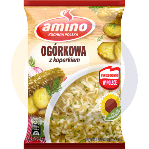 Суп Флеш. Огурец с укропом 61г/22 шт Амило