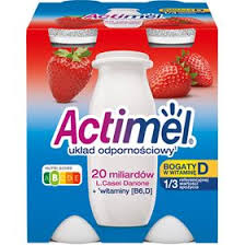 Danone Actimel Aardbei Gefermenteerde Melk 400g