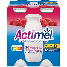 Danone Actimel Framboos Gefermenteerde Melk 400 g (4 Stuks)
