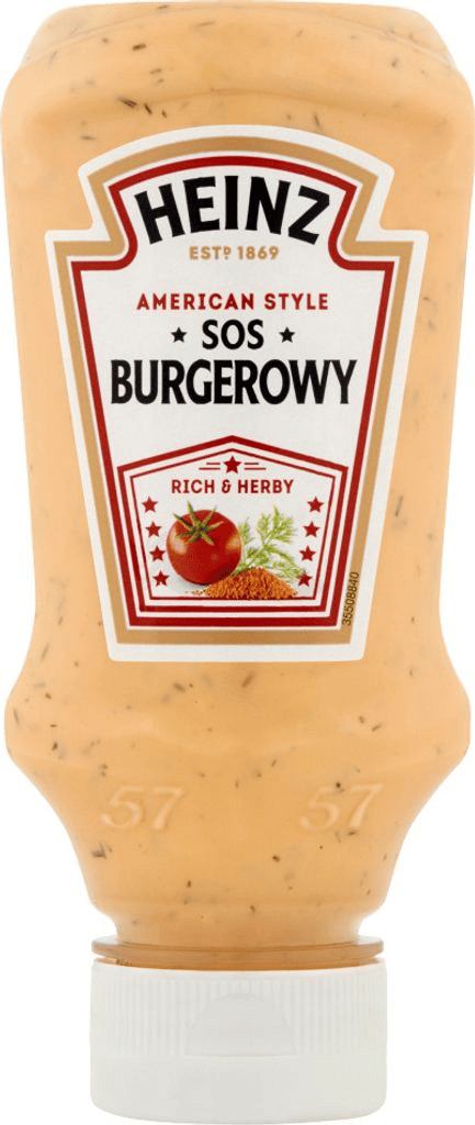 Heinz Amerikaanse Stijl Burger Sauce 230 g