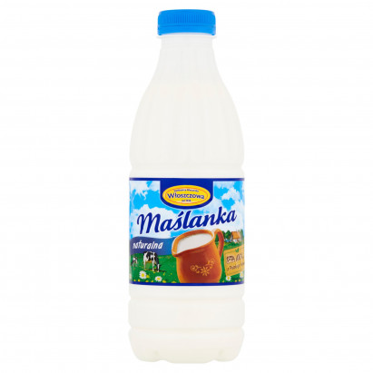 Karnemelk natuurlijk - fles 1000g Włoszczowa