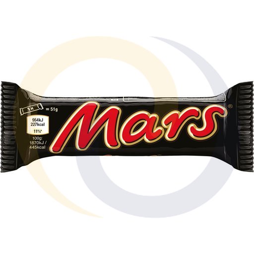 MARS Chocoladereep met nougat en karamel 51g