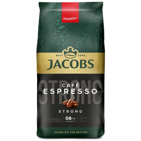 Кофейные зерна Эспрессо Сильный 1.0кг/4шт Jacobs
