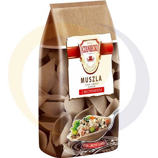 Schelp Pasta met vezels 250g / 8st Czanieckie