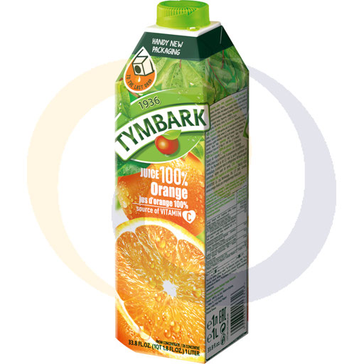 Апельсиновый сок 100% 1л / 12шт E Tymbark