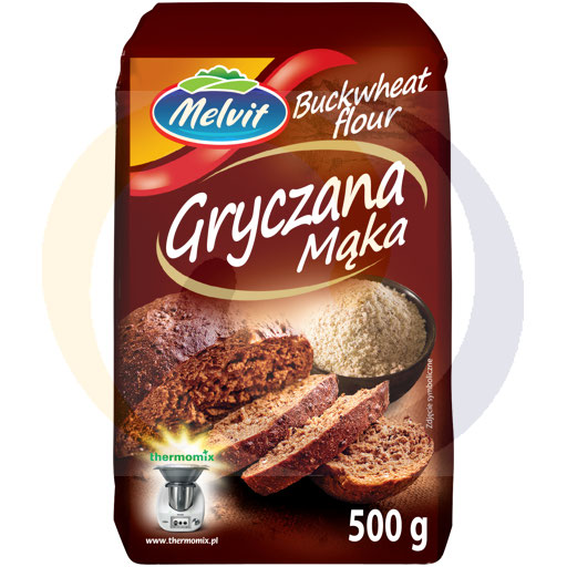 Boekweitmeel 500g / 12st Melvit