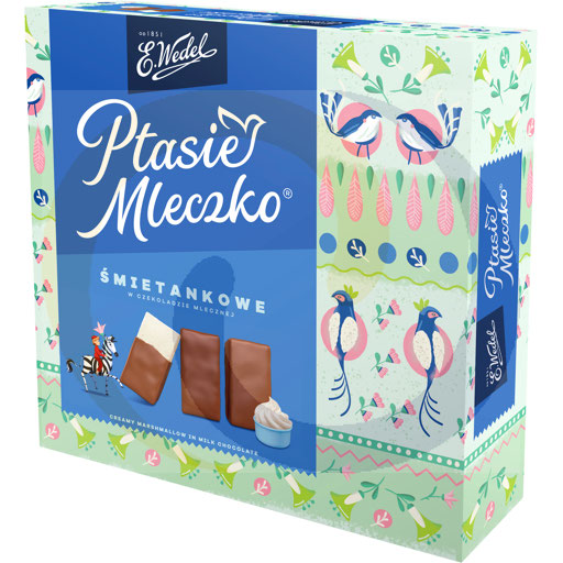E. Wedel Ptasie Mleczko Crèmeachtige Marshmallow in Melkchoc