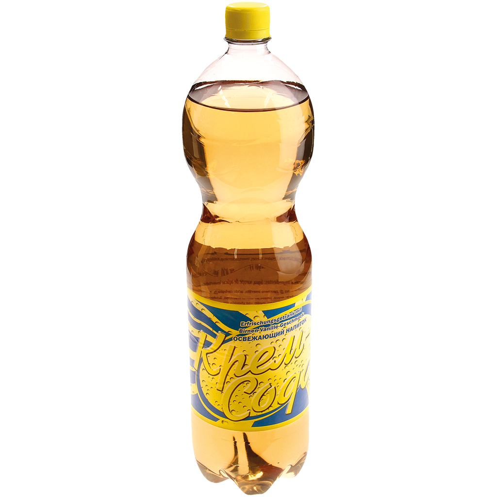 "Limonad Krem Soda" met peren- en vanillesmaak