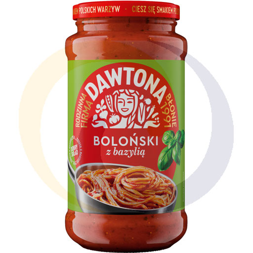 Соус болоньезе с базиликом 520г/8шт Dawtona