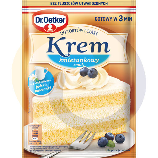Dr. Oetker Room voor Taarten en Gebak 105g/12stuks