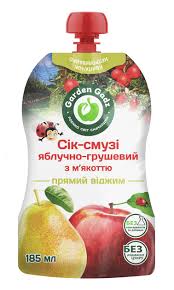 Gadz smoothie fruitpuree appel-peer 120g