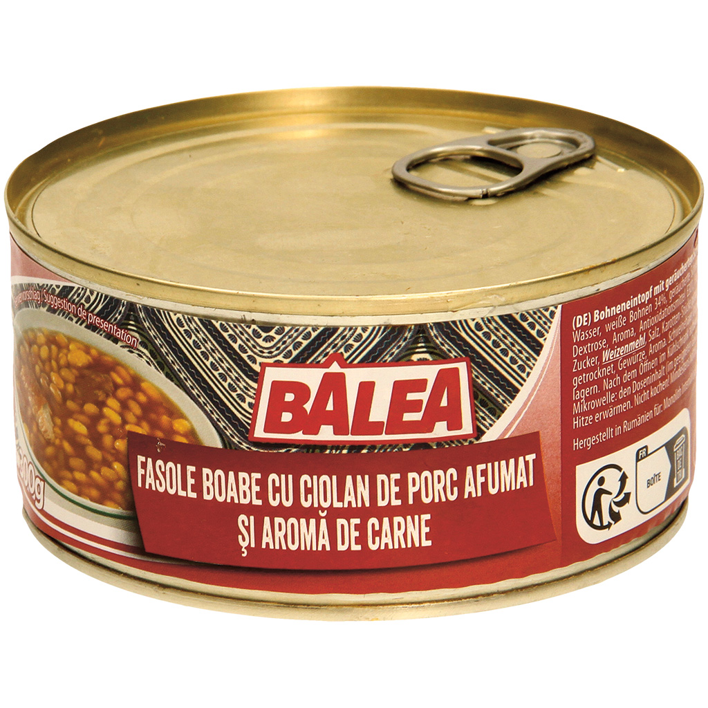Balea Bonen met stukjes gerookte varkensschenkel