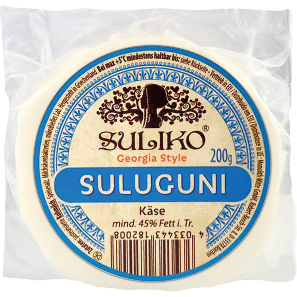 SULUGUNI Kaas, min. 45% vet i. Tr.