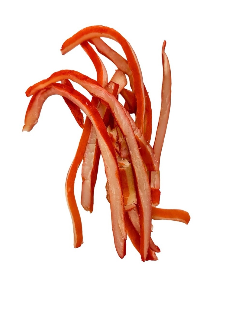 Закуска из кальмаров - кусочки филе со вкусом краба, соленые